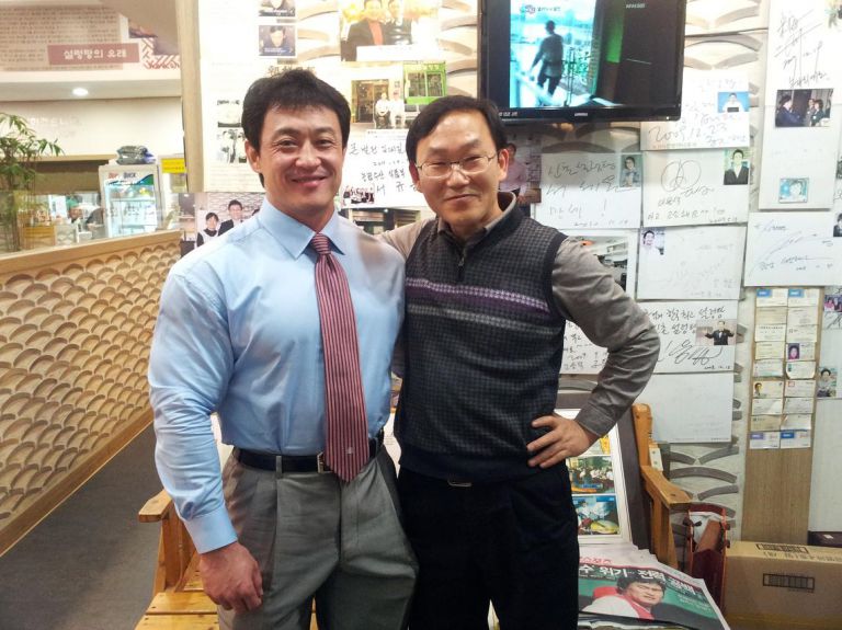 1997년 월드미스터75kg쳄피언김준호