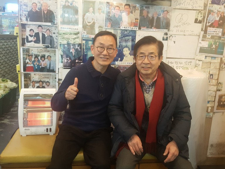  절친 맹정주 전강남구청장